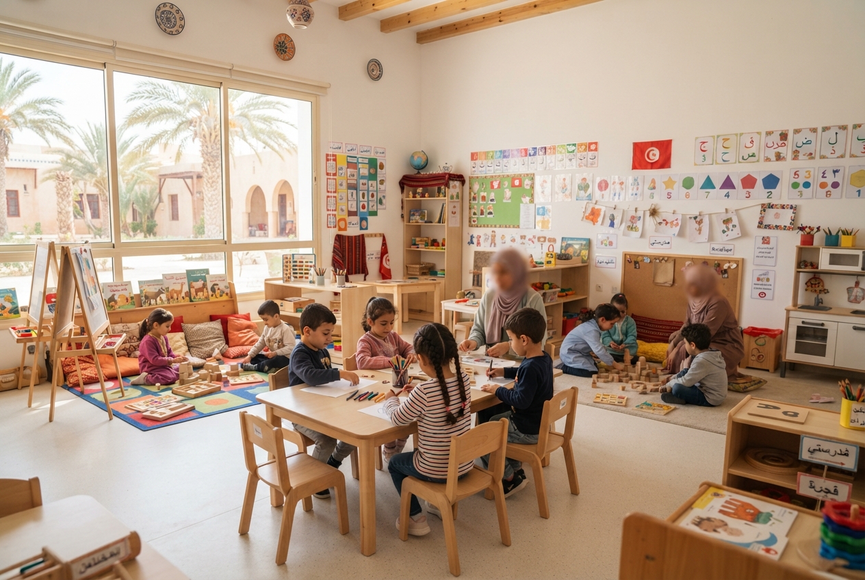 Kindergarten classroom